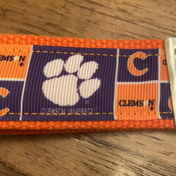 Clemson Tigers key fob keychain Clemson University - Picture 2 of 4
